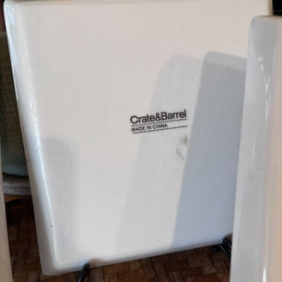 Pottery Barn Appetizer Dessert Plates Christmas Penguin - Picture 7 of 9